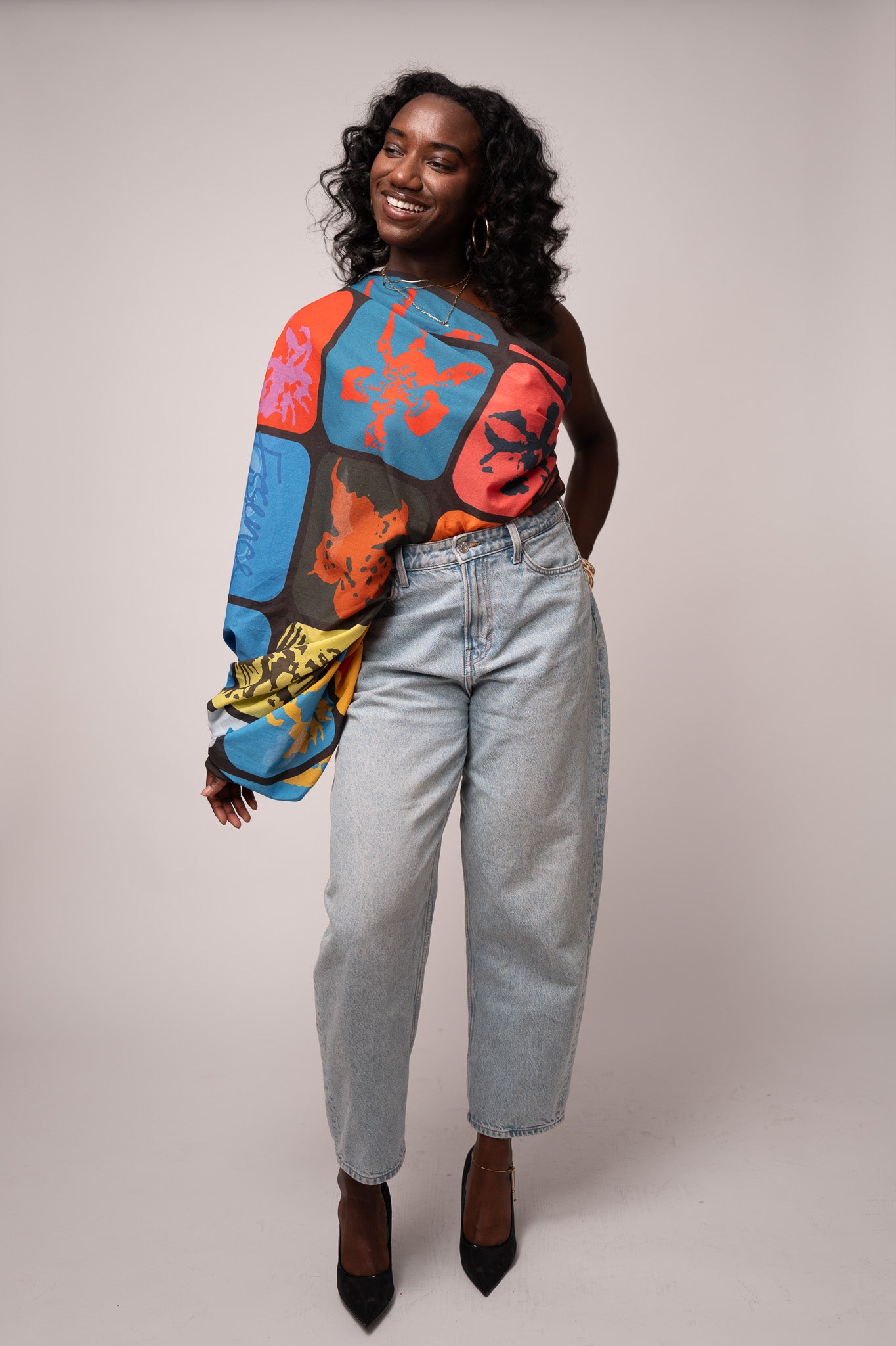 Stained Glass Oversized Bandana – ESSENCE NYRIE